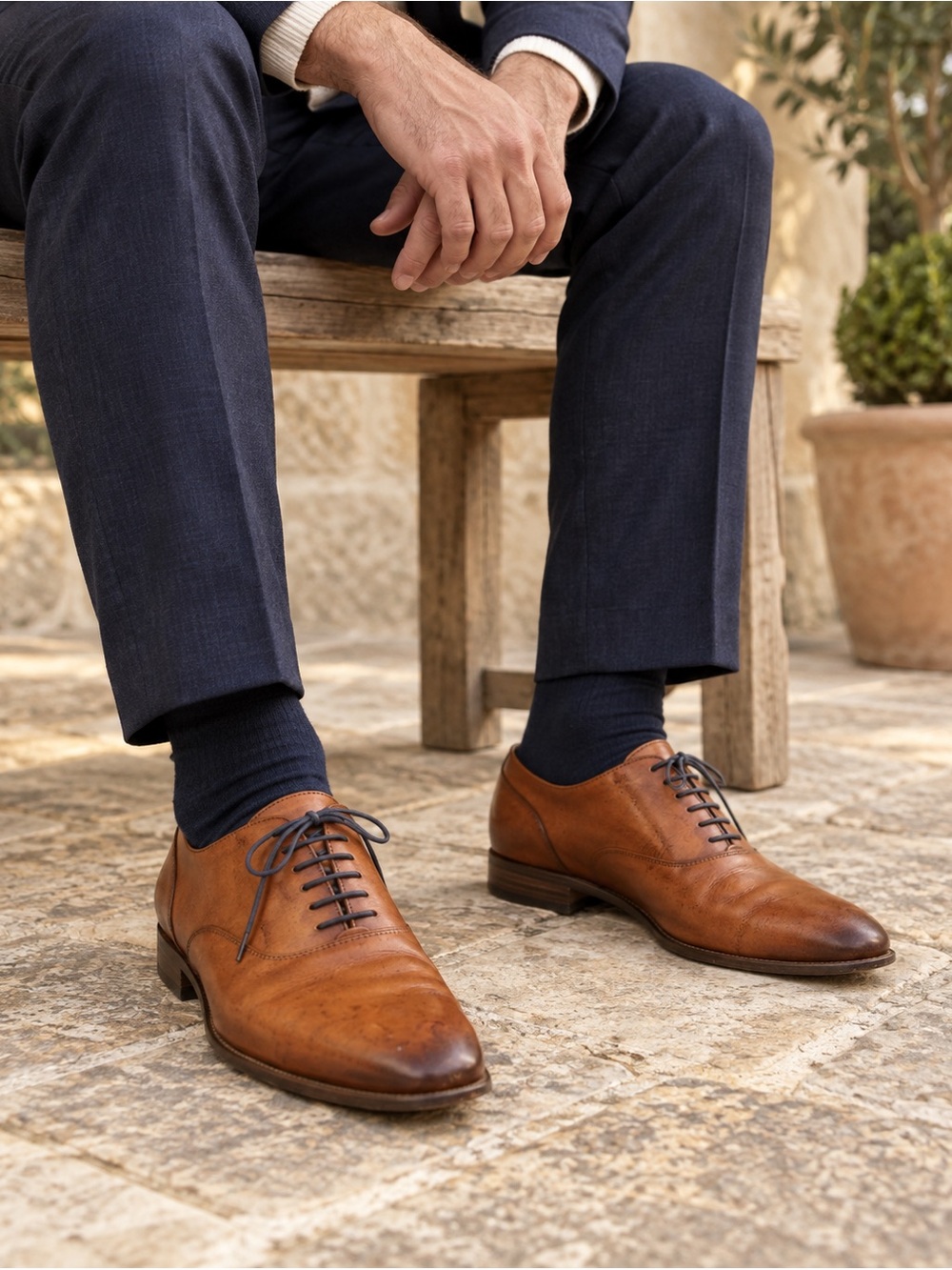 Aston Grey Mens Brown Leather Derby Dress Shoes Lace-Up Round Toe Size 13